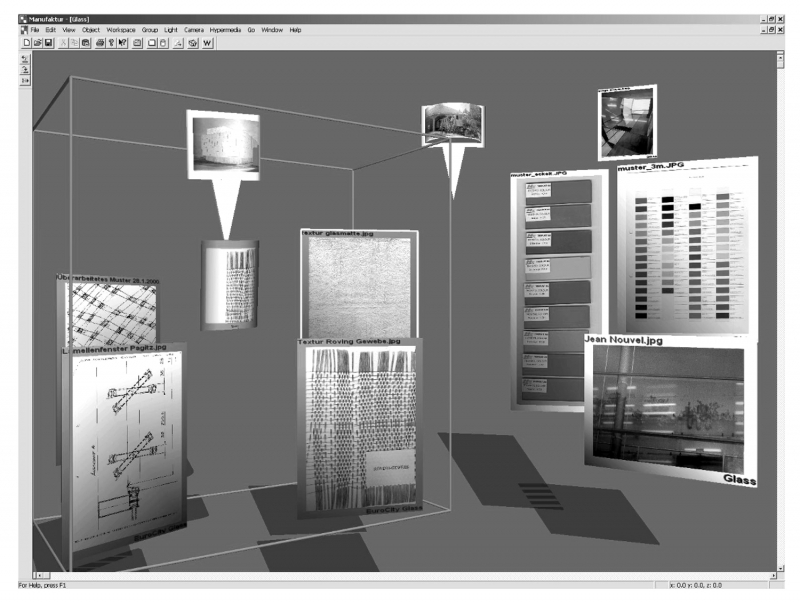 Illustration 3. La Manufaktur – un environnement 3D pour la planification en coopération