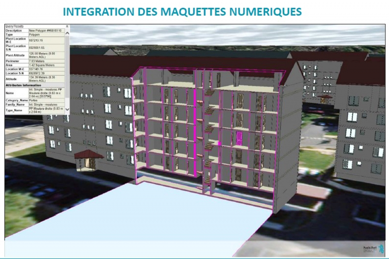 Figure 2 : Exemple de maquette numérique